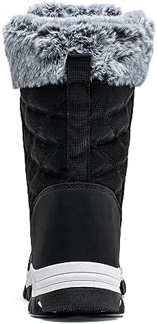 HOBIBEAR Women's Winter Snow Boots Warm Faux Fur