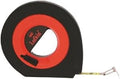 Crescent Lufkin 3/8" x 100' Hi-Viz® Orange Engineer's Speedwinder® Yellow Clad Long Steel Tape Measure - HYT100D