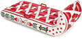 FUNBOY Winter Fun Inflatable Toboggan Snow Sled, Single, Cardigan