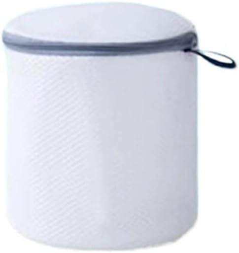 Laundry Bag Reusable Mesh Wash Bag With Non Rust Zipper Clothes Protection Net Washing Machine Universal(1PC-15x16CM)