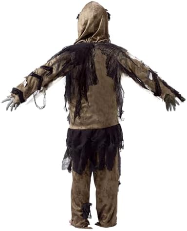 Spooktacular Creations Swamp Deluxe Skeleton Living Dead Zombie Costume for Halloween Kids Monster Role-Playing