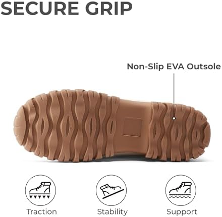 DREAM PAIRS Women's Mid Calf Winter Snow Boots