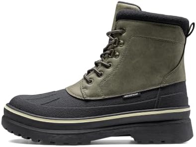Bruno Marc Men's Insulated Waterproof Snow Boots