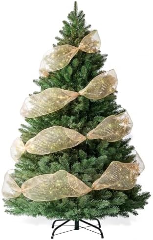 CASA CLAUSI 6ft Artificial Christmas Tree Unlit Pine Xmas Tree,Olive Green