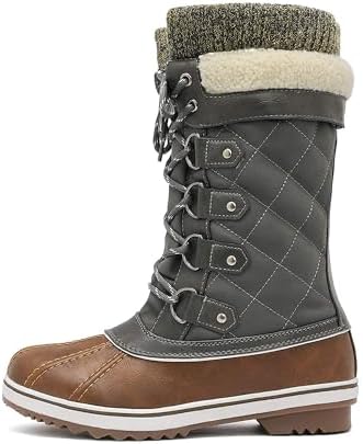 DREAM PAIRS Women's Waterproof Winter Snow Boots