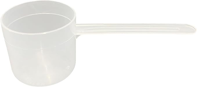 67 mL (67 CC | 2.27 Oz.) Long Handle Plastic Measuring Scoop for Coffee, Protein Powder, Pet Food, Spices, Grains, Dry Goods – Food-Grade BPA-Free (Pack of 10)