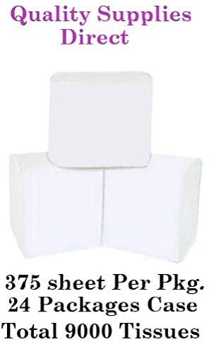 Interfold Bathroom Tissue - Toilet Tissue (Shabbos Tissue) Bulk Toilet Paper - 24 PackagesCase (NOTE: These are not rolls, but packs of cut toilet tissue) Control Hygienic Bath Tissue