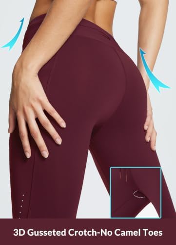 baleaf Women's Fleece Lined Leggings Tights Water Resistant Hiking Pants