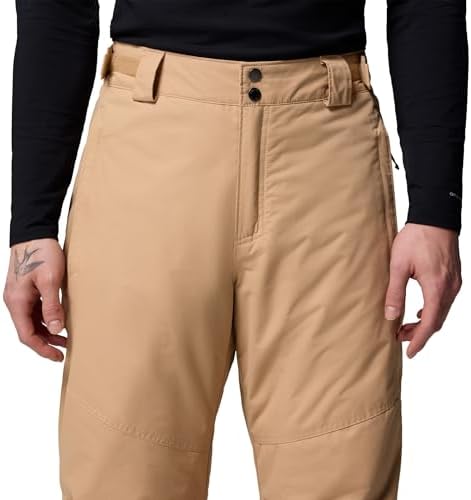 Columbia Mens Bugaboo V Waterproof Snow Pant, Canoe, Large x L