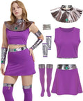 Halloween Comic Character Starfire Costume for Women 2026