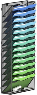 Kuntine.B Wall File Organizer Office Hanging Magazine Holder Wall File Organizer for Office Home