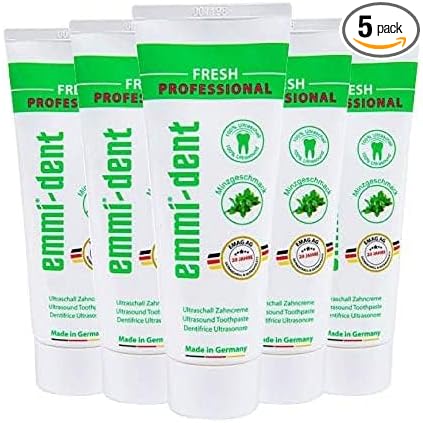 Emmi-dent Ultrasonic Toothpaste with Nano-Bubbles (Fresh, 5 Pack)
