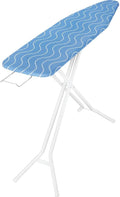Whitmor 4-Leg Ironing Board, Blue Cover
