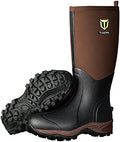 TIDEWE Rubber Neoprene Boots for Men and Women, Waterproof Rain Boot