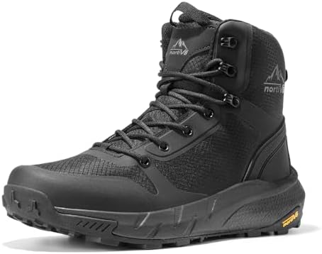 NORTIV 8 Men's Military Tactical Boot Zipper Lightweight