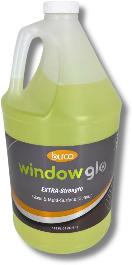 Burco Window Glo Glass and Multi-Purpose Cleaner (1 Gallon Jug)