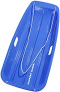 Slippery Racer Downhill Sprinter Flexible Kids Toddler Plastic Cold-Resistant Toboggan Snow Sled with Pull Rope and Handles -35 Inch