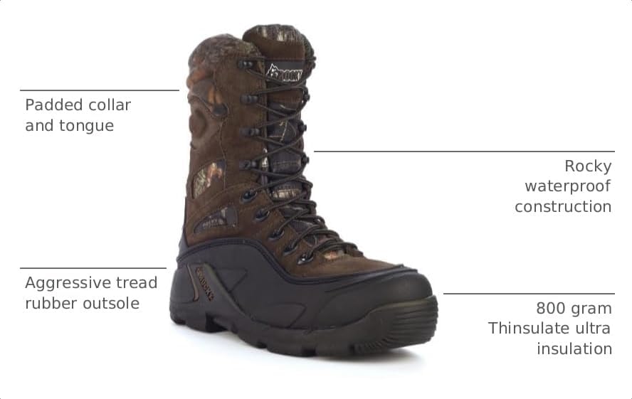 ROCKY Men's Core Waterproof 400g Insulated Outdoor Boot