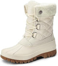 DREAM PAIRS Women's Mid Calf Winter Snow Boots