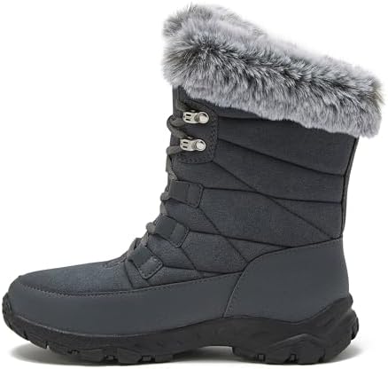 Lands' End Waterproof Insulated Womens Snow Boots, Winter Boots for Women