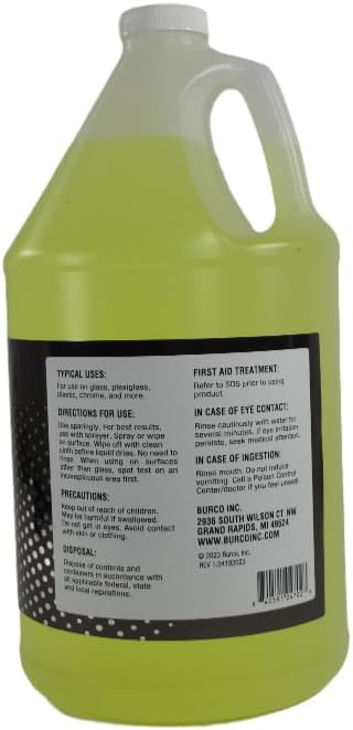 Burco Window Glo Glass and Multi-Purpose Cleaner (1 Gallon Jug)