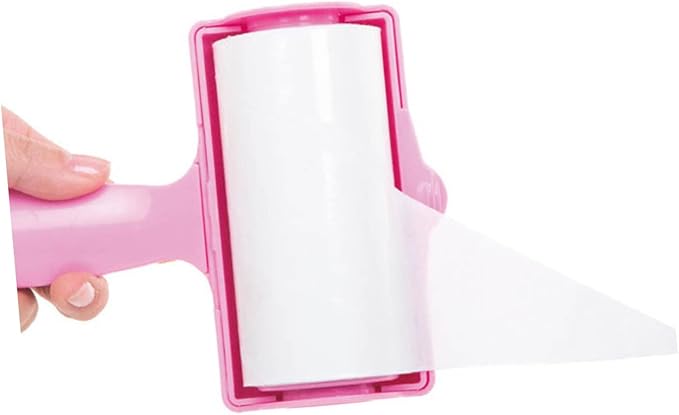 5pcs Tearable Sticky Paper Cleaning Tape Pet Hair Lint Dust Cleaner Lint Roller Accessory Stickiness