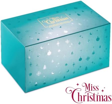Miss Christmas 2026 Collection Santa Claus Blown Glass Christmas Tree Ornament (Hollyberry Santa)