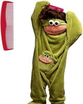 Big Mouth Monster Onesie Halloween Christmas Costume (not include shoes )