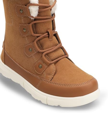 DREAM PAIRS Women’s Lace Up Ankle Snow Boots