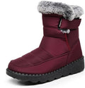 WYGRQBN Women's Winter Snow Boots Waterproof Non Slip Warm