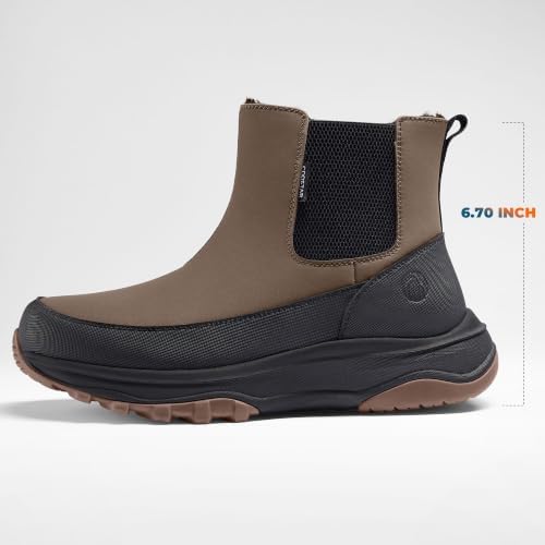 Coostar Winter Boots for Men Warm Snow Boot Botas Para Nieve Hombre