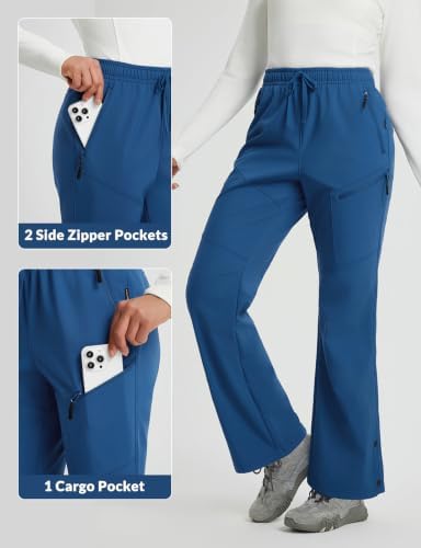 baleaf Women's Snow Ski Pants Fleece Lined Waterproof Hiking