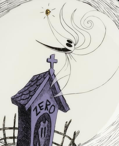 Lenox Nightmare Before Christmas Halloween Accent Plates, Appetizer Set