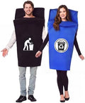 HooLing 2 Pcs Halloween Couple Costume