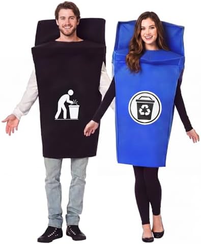 HooLing 2 Pcs Halloween Couple Costume