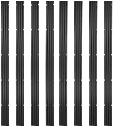 Black Ice 7' x 10" Snowmobile Trailer Ski Guides for Transporting Trailers and Truck Beds - Heavy-Duty Outdoor Accessories for Friction-Free Loading and Transport