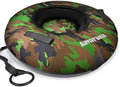 Slippery Racer Heavy Duty Commercial Snow Tube, Hard Bottom, Cushion Insert, Canvass Cover-42”