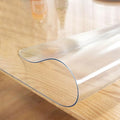 LovePads Frosted Desk Mat 16 x 24 in, 1.5mm Plastic Table Cover Protector