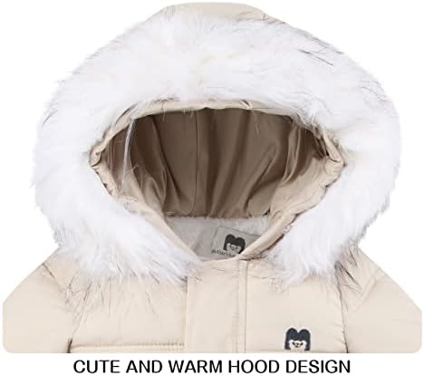 Baby Girls Winter Snowsuits Toddler Jackets For Boy Infant Jumpsuit