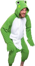 Funziez! Adult Onesie Halloween Costume Animal Dinosaur Shark Unisex Plush One Piece Cosplay Suit for Adults, Men and Women