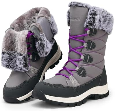DREAM PAIRS Waterproof Winter Snow Boots Women