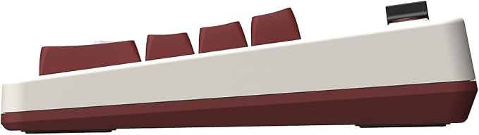 8BitDo Retro 18 Mechanical Numpad, Supports Calculator Mode, Bluetooth/2.4G/Wired Numpad for Windows and Android - Fami Edition