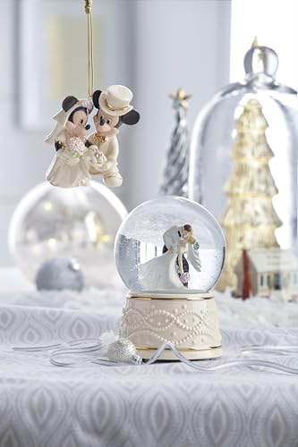 Lenox Minnie's Dream Wedding Porcelain Christmas Hanging Ornament