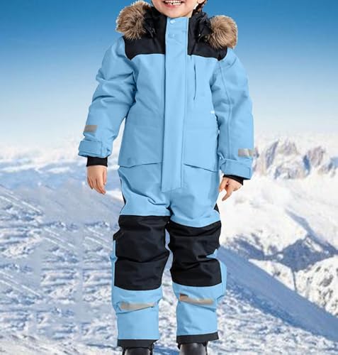 Snow Suit for Kids Boys Girls One Piece Winter Toddler Snowsuit