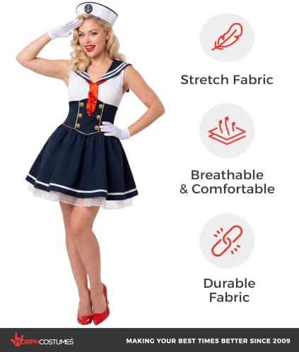 Morph Sailor Costume For Women, Halloween Costumes for Women