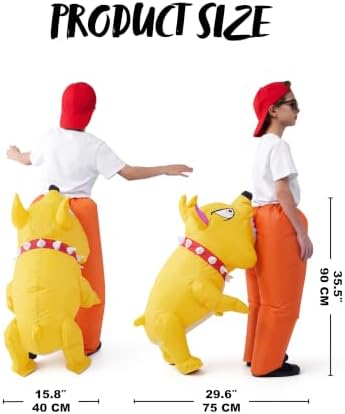Spooktacular Creations Halloween Inflatable Dog Costume for Kids