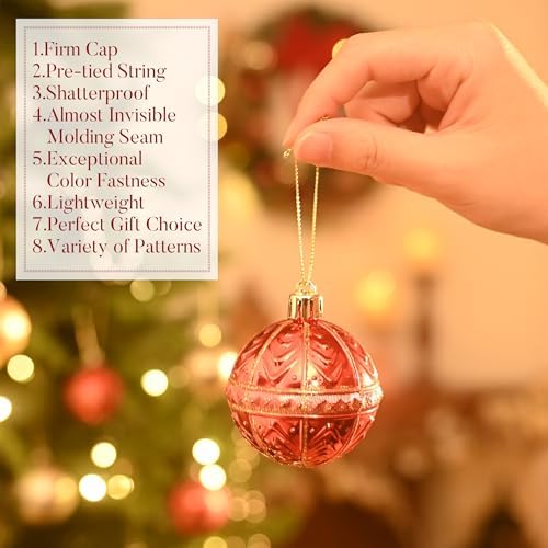 Valery Madelyn 35ct Christmas Tree Decorations Ball Ornaments 2 Inches