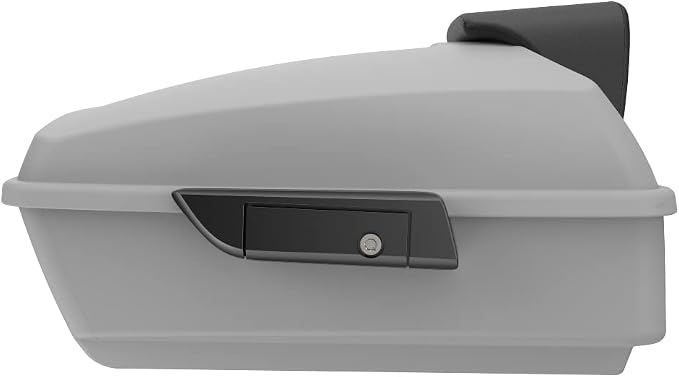 Advanblack Road Glide Tour Trunk Pack Unpainted Chopped Tour Trunk Pack Backrest Pad for '97-'25 Harley Touring Road King Street Glide Electra Glide CVO models