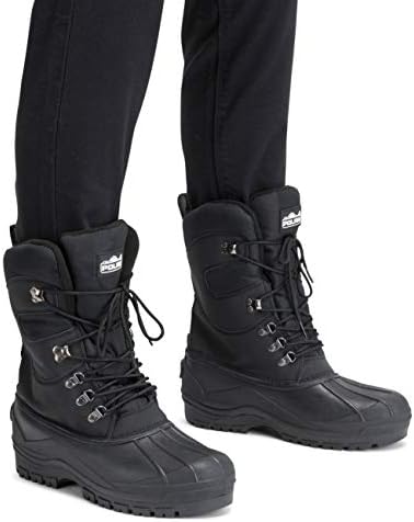 POLAR Mens Snow Hiking Mucker Duck Grafters Waterproof Saftey Thermal Boots