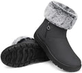 TEMOFON Women Snow Boots Waterproof: Fur Lined Warm Winter Ankle Booties